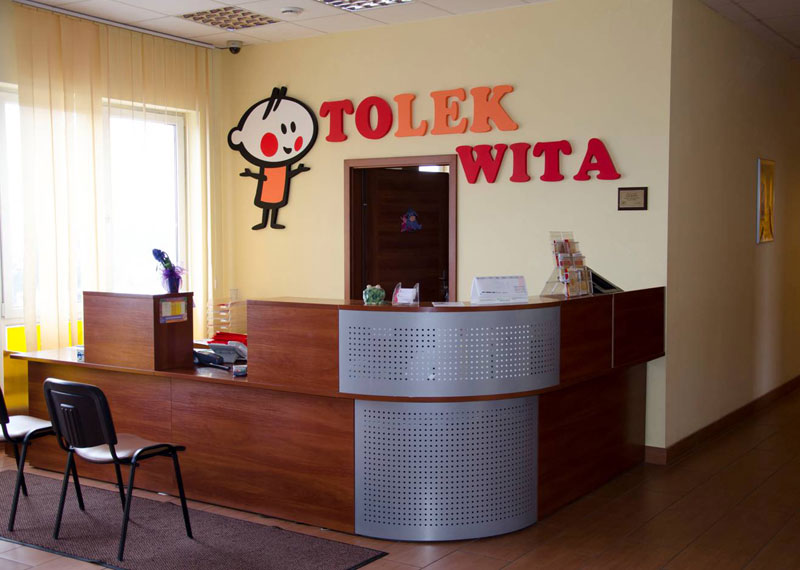 Recepcja przychodni TOLEK
